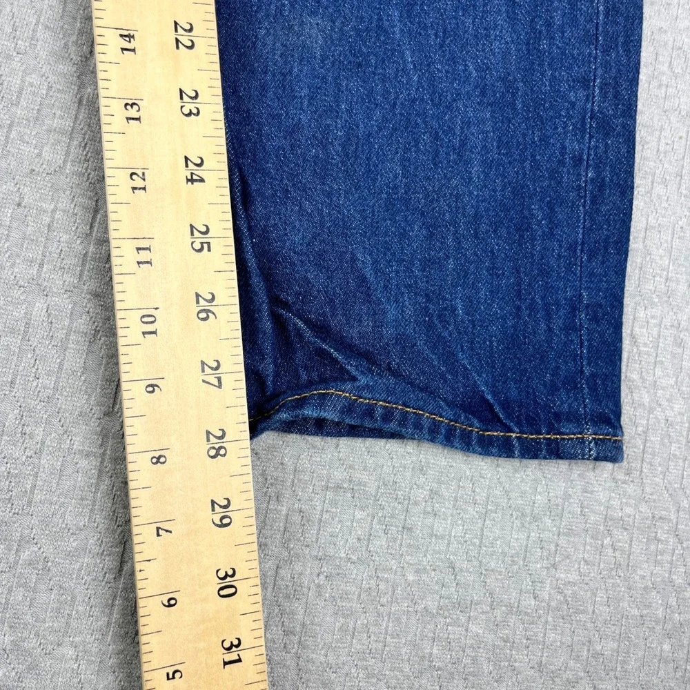 Levi's 501 Original Fit Jeans Men 34x30 fits 31x28 Blue Straight Leg Button Fly